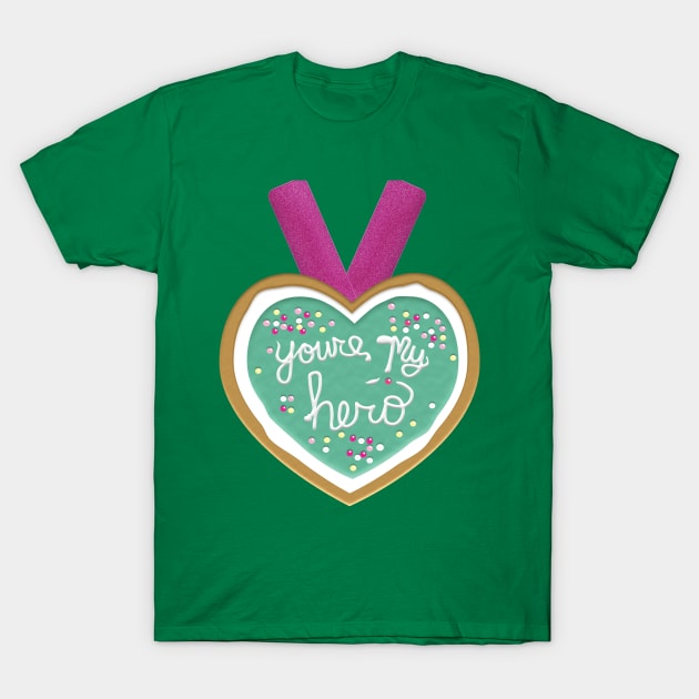 You're my hero medal v.2 T-Shirt by GummiMonkey